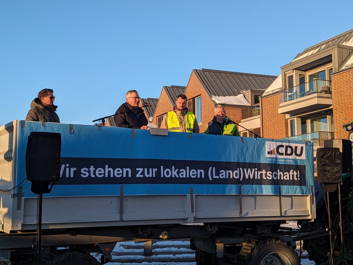 Bauernproteste CDU NWM